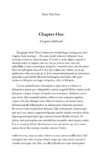 Interior Book Templates